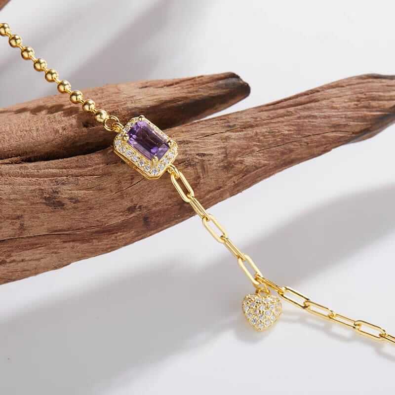 Amethyst Bacelet Gold