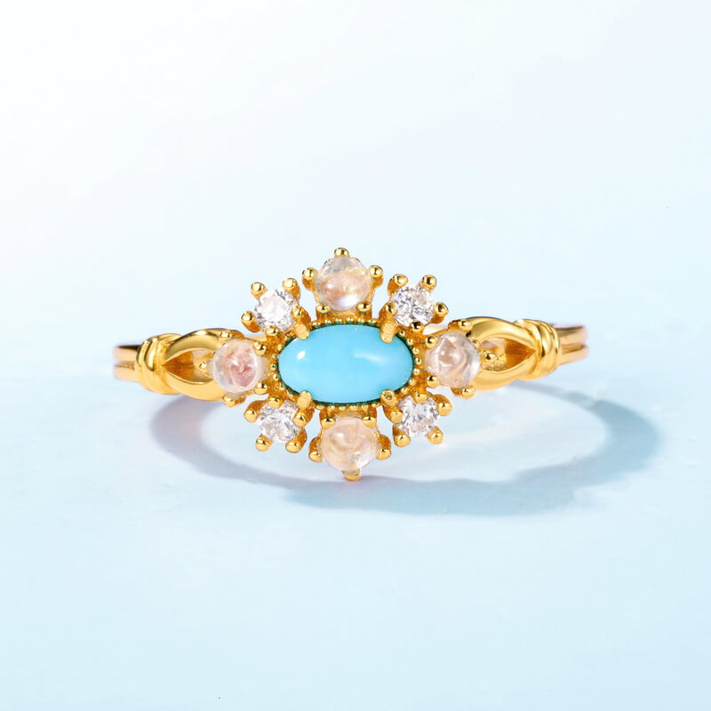 Turquoise Wedding Ring