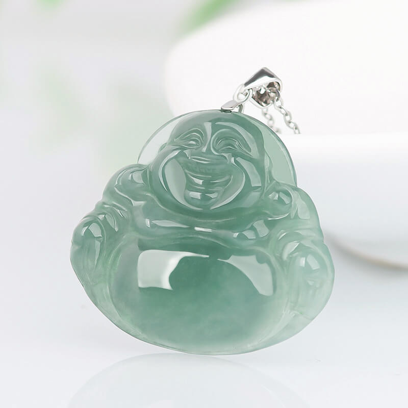 Feng Shui Necklace for Wealth - Jade Buddha Necklace