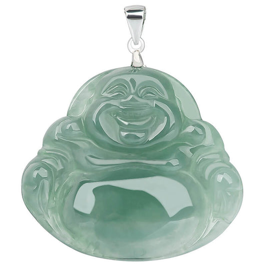 Feng Shui Necklace for Wealth - Jade Buddha Necklace