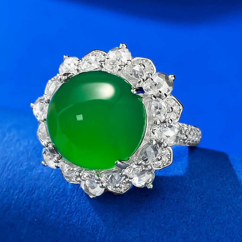 jade engagement ring