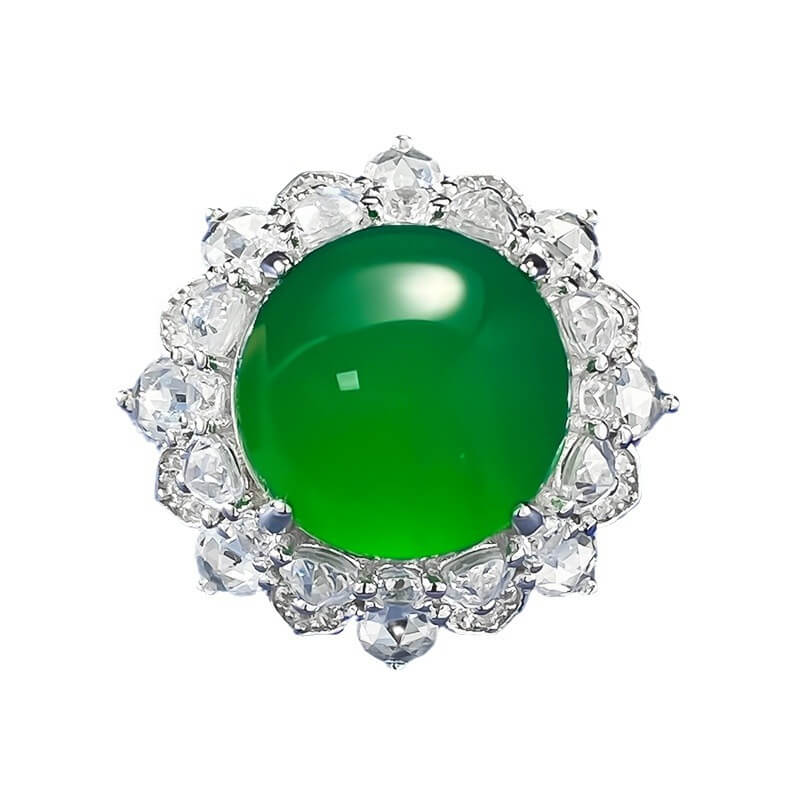 jade engagement ring