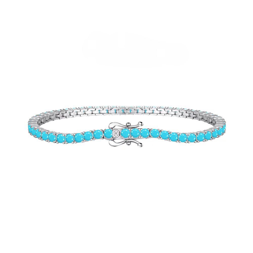 Turquoise Tennis Bracelet