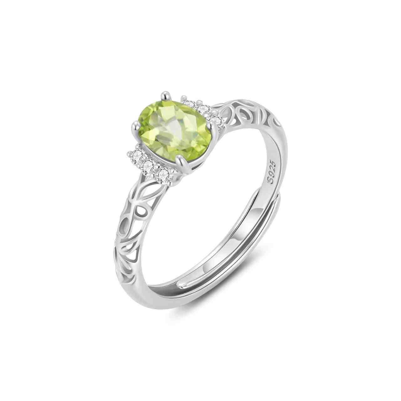 Peridot Wedding Rings