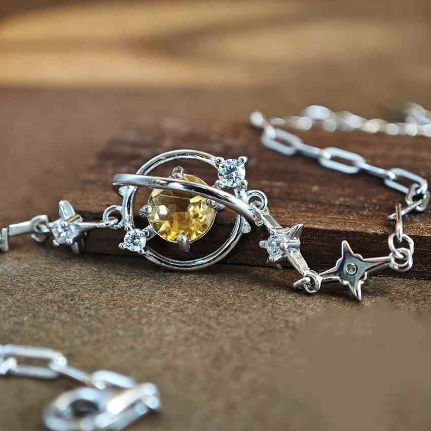 Citrine Crystal Bracelet - Novement Birthstone Bracelet