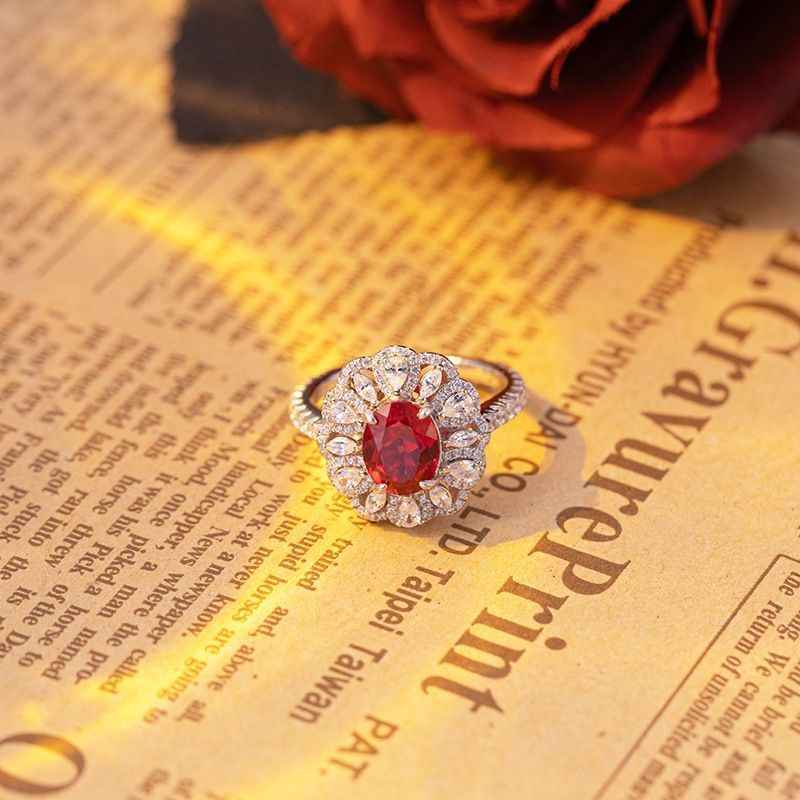 Ruby Wedding Ring - July Birthstone Ring