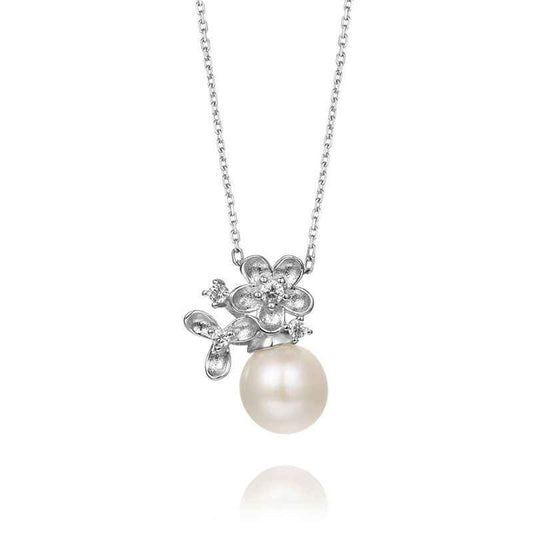 Pearl Necklace Women - June Birthstone Necklace