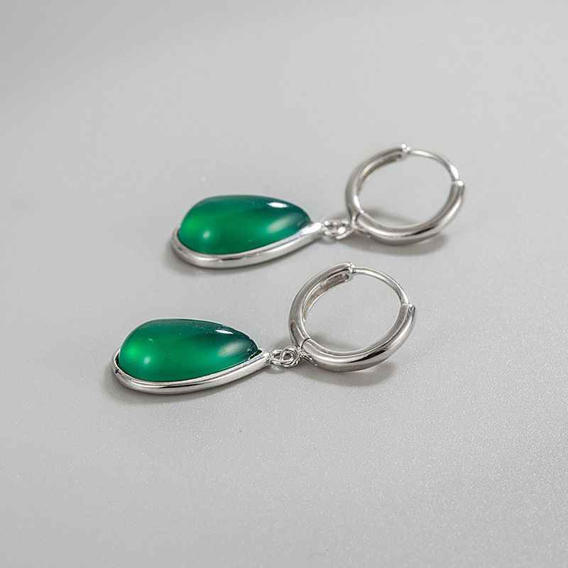 Jade Teardrop Earrings