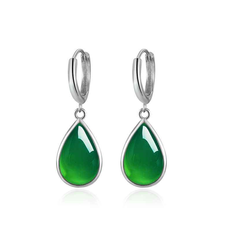 Jade Teardrop Earrings