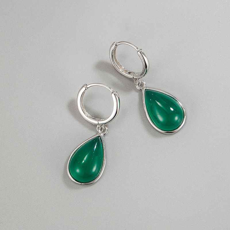 Jade Teardrop Earrings