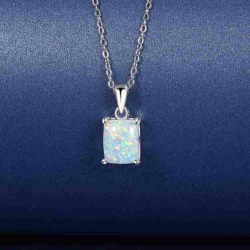 Opal Necklaces - A Shape Necklace