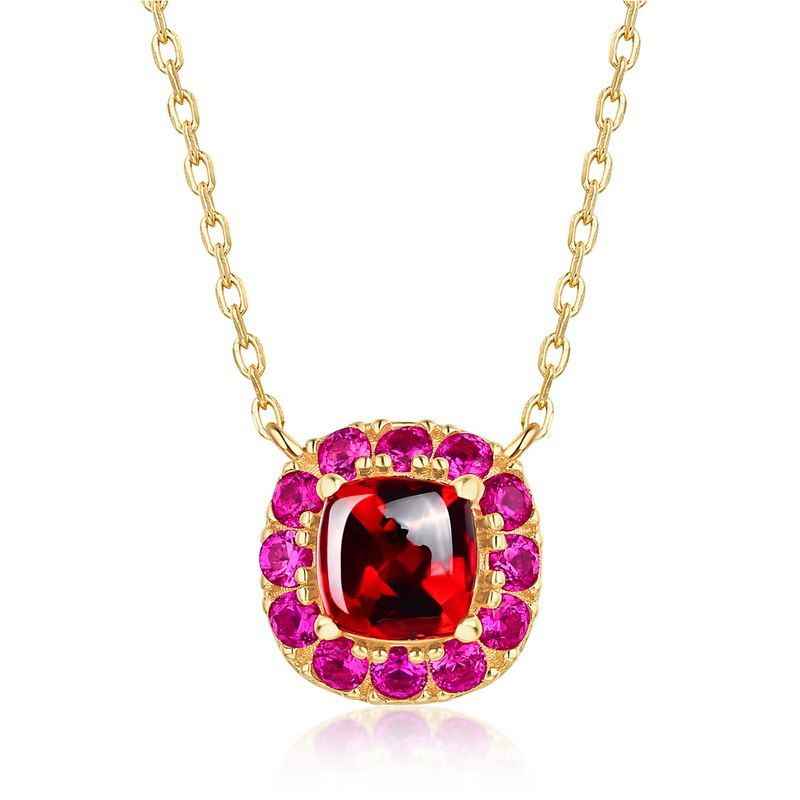 Garnet Necklaces - Corundum Jewelry