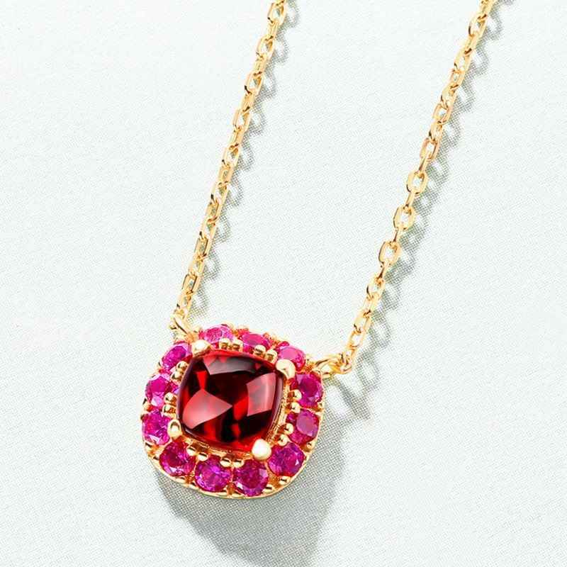 Garnet Necklaces - Corundum Jewelry