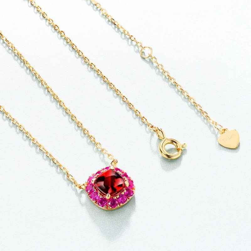 Garnet Necklaces - Corundum Jewelry