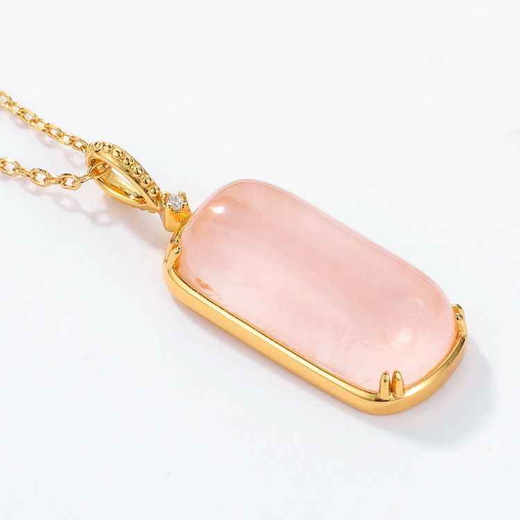 Rose Quartz Necklaces - Allure Necklace