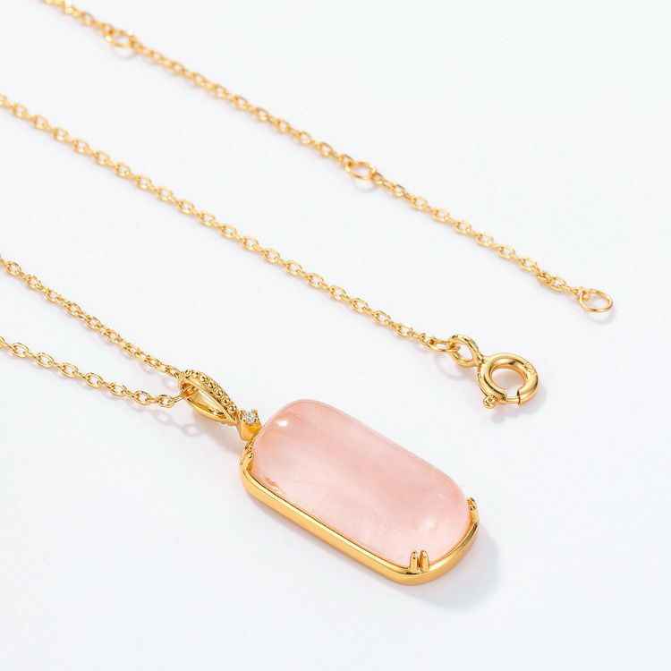 Rose Quartz Necklaces - Allure Necklace