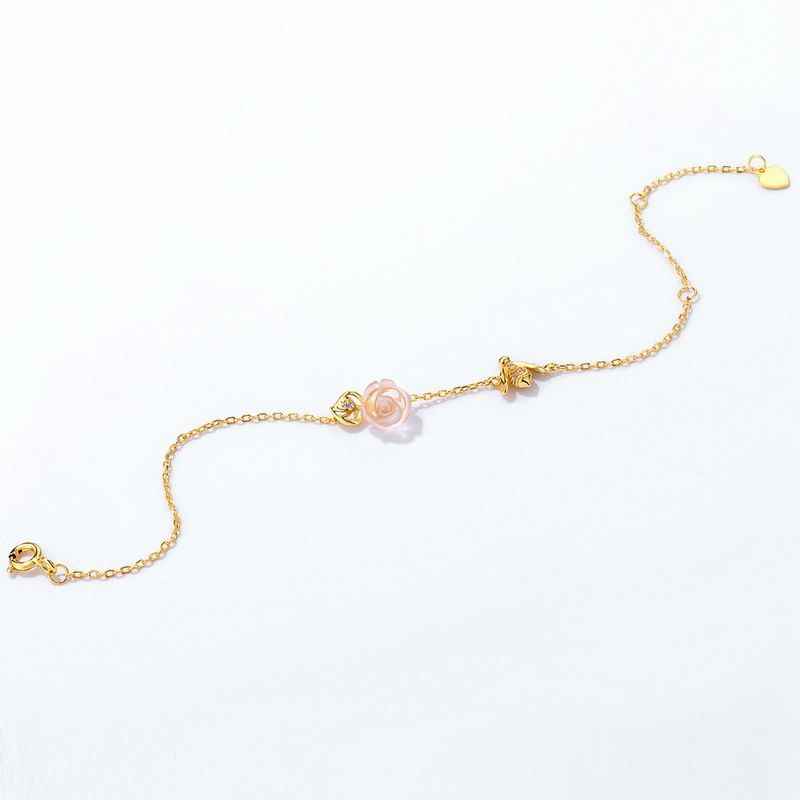 Bracelet Quartz Rose - Rose Bracelet