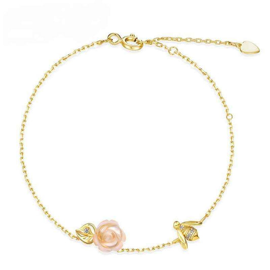 Bracelet Quartz Rose - Rose Bracelet