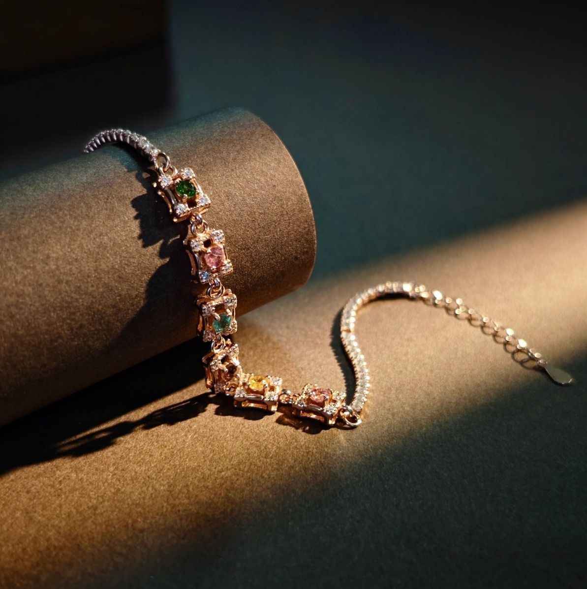 Tourmaline Tennis Bracelet - October Birthstone Jewelry