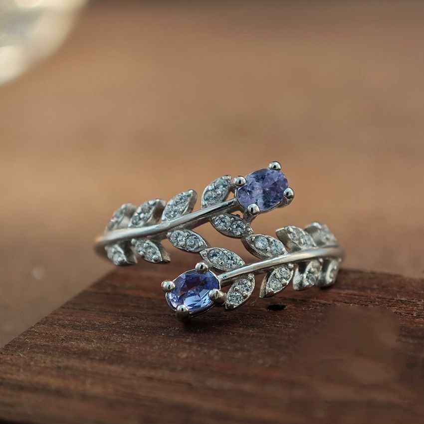 Purple Tanzanite Rings - December Birthstone Jewelry