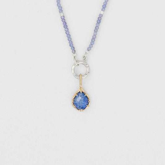 Tanzanite Pendant Necklace - December Birthstone Jewelry