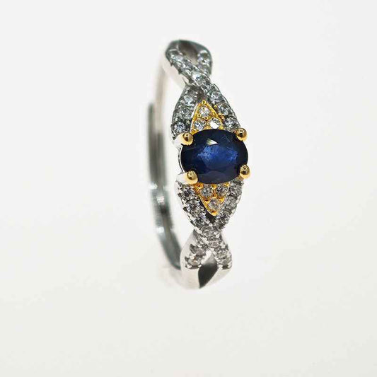 Oval Sapphire Ring - September Birthstone Jewelry