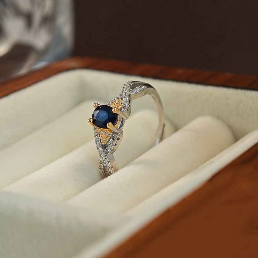 Oval Sapphire Ring - September Birthstone Jewelry