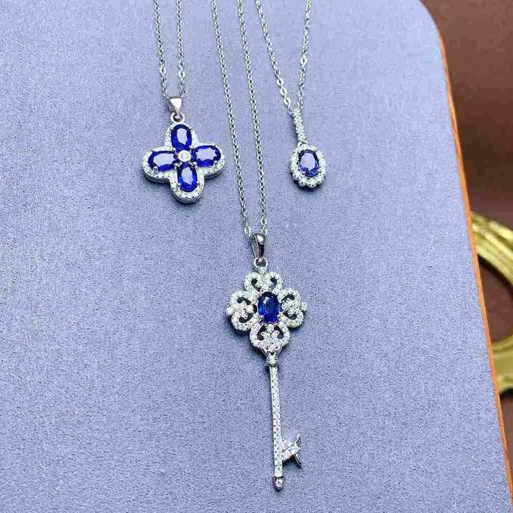 Sapphire Necklaces - 10 Designs