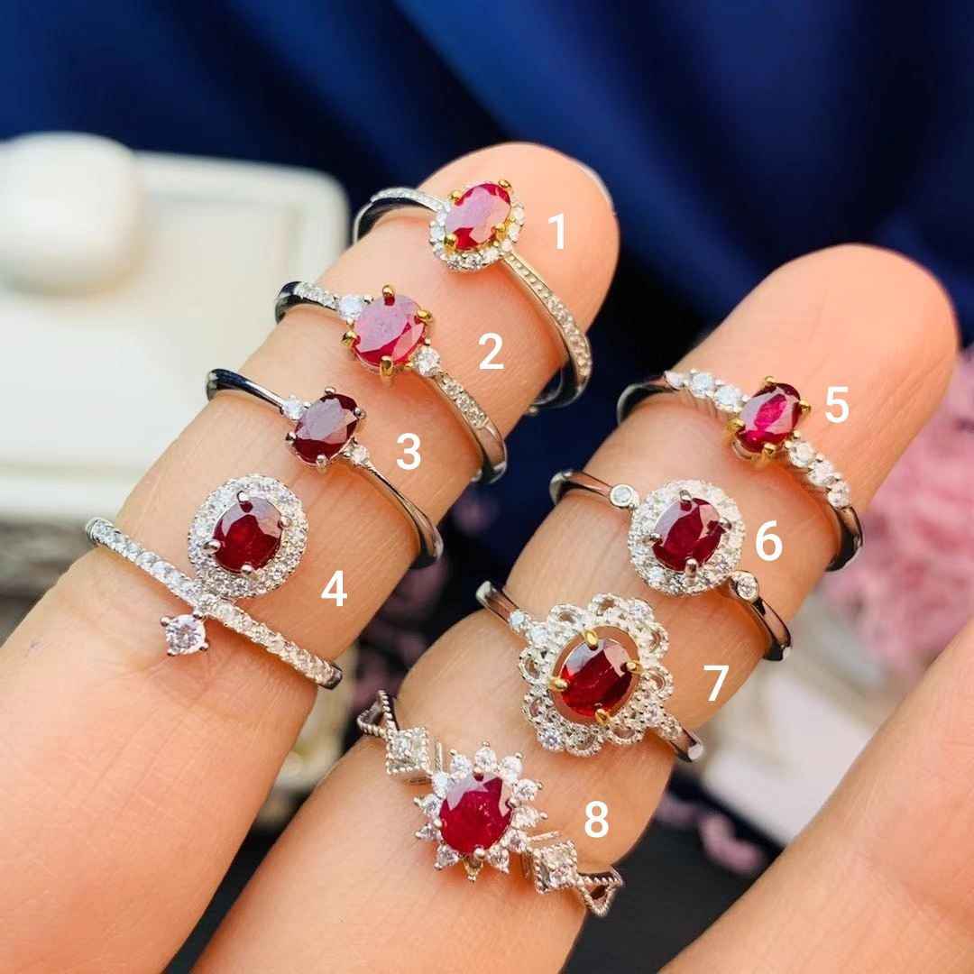 Ruby Rings - 8 Designs