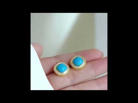 Turquoise Stud Earrings