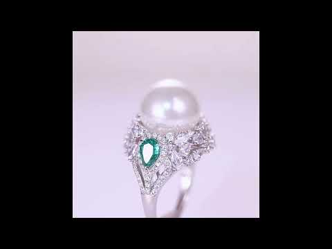 Pearl Wedding Rings - June Birthstone Ring