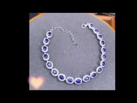 Achievement Bracelet - Silver Sapphire Bracelet