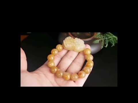 Feng Shui Pixiu Bracelet - Mens Jade Bracelet