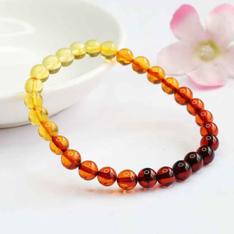 Amber Bead Bracelet